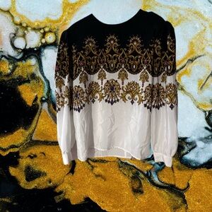 🌟 Vintage 80s Jordan Blouse - Size 12 🌼